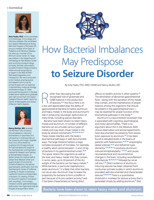 How Bacterial Imbalances May Predispose to Seizure Disorder